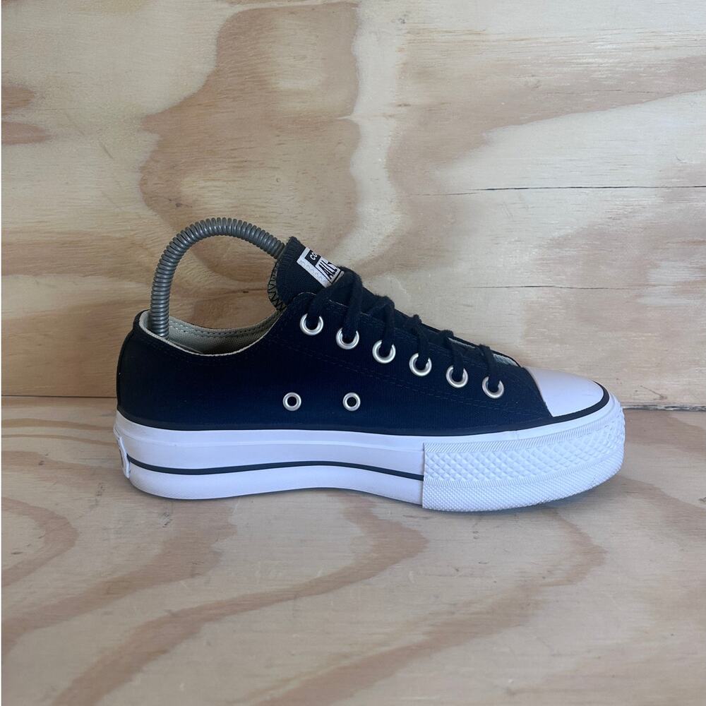 Converse All Star - CT Lift Platform Ox -Sneakers -Black - Women's - 6 - 560250F - Picture 5 of 9